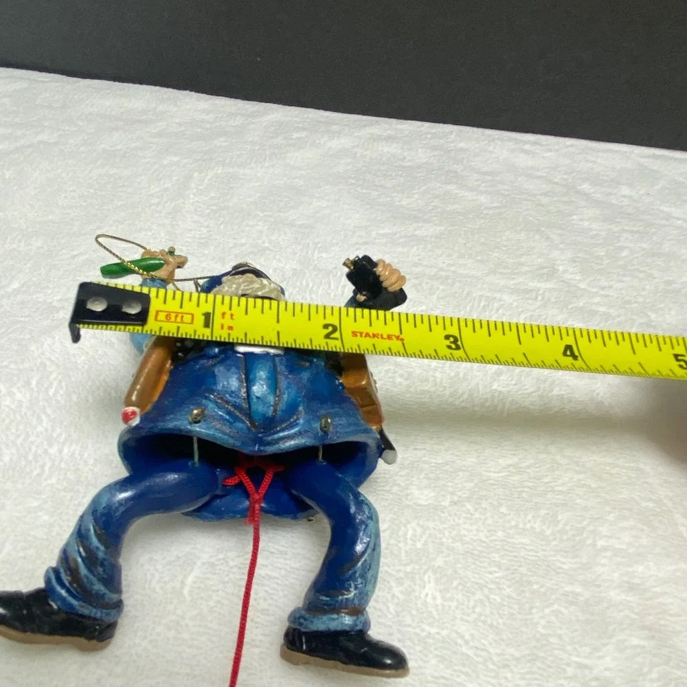 Police Officer Cop‎ Christmas Ornament Police Car Hanging Figurine